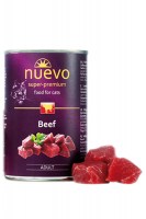 NUEVO консервы для взрослых кошек с говядиной, 400 г.